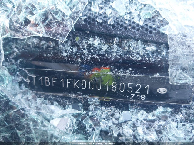 4T1BF1FK9GU180521 Toyota CAMRY SE