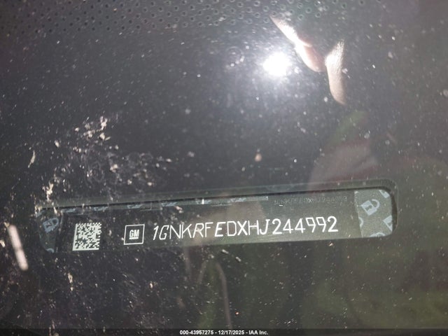 Chevrolet Traverse Ls 2017 1GNKRFEDXHJ244992 Image 9
