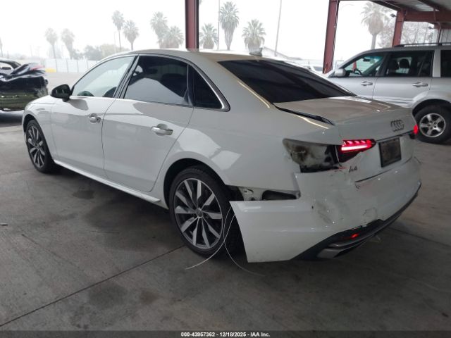 2020 AUDI A4 WAUGMAF44LN005693 Photo 2