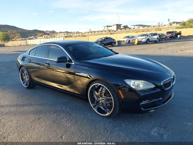 2013 BMW 640I GRAN COUPE WBA6A0C54DDZ03939