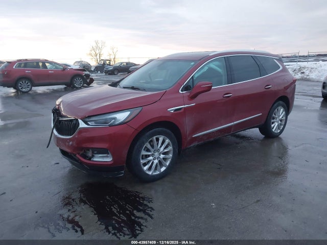 43957409 :رقم المزاد ، 5GAEVAKW7JJ265283 vin ، 2018 Buick Enclave Essence مزاد بيع