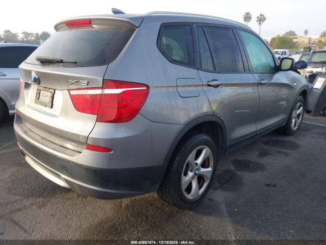 2012 BMW X3 5UXWX5C56CL719023 Photo 3