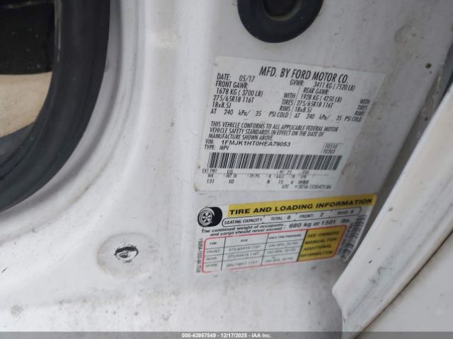 2017 FORD EXPEDITION EL 1FMJK1HT0HEA79053 Photo 8