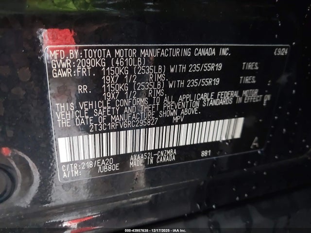 Toyota Rav4 Xle Premium 2024 2T3C1RFV6RC295827 Image 9
