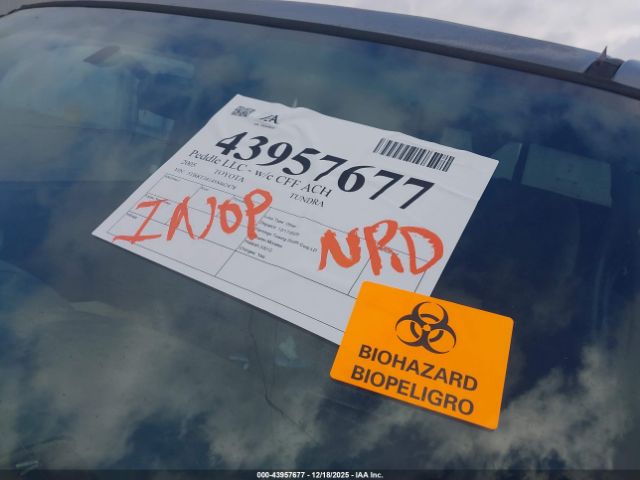 2005 TOYOTA TUNDRA 5TBRT34145S462478 Photo 4