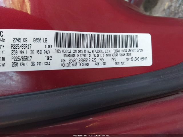 2014 CHRYSLER TOWN & COUNTRY 2C4RC1BG9ER131729 Photo 8