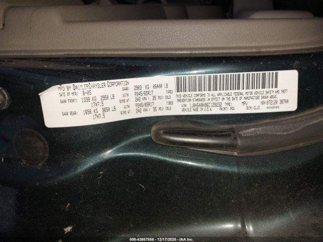 2006 JEEP COMMANDER 1J8HG48N96C129232 Photo 8