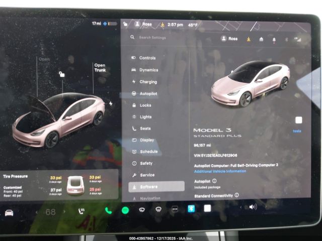 2020 TESLA MODEL 3 5YJ3E1EA0LF612906 Photo 6