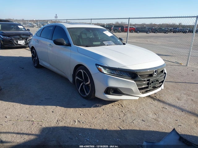 43957930 :رقم المزاد ، 1HGCV2F34NA023912 vin ، 2022 Honda Accord Sport 2.0t مزاد بيع