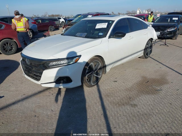 Продаж на аукціоні авто 2022 Honda Accord Sport 2.0t, vin: 1HGCV2F34NA023912, номер лоту: 43957930