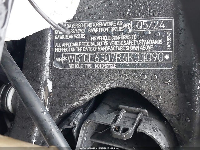 2024 BMW S 1000 WB10E6307R6K33090 Photo 9