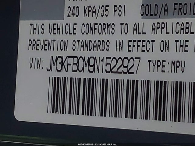 2022 MAZDA CX-5 JM3KFBCM9N1522927 Photo 8