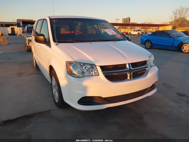 Aukcja sprzedaży 2016 Dodge Grand Caravan Se, vin: 2C4RDGBG0GR322801, numer aukcji: 43958273