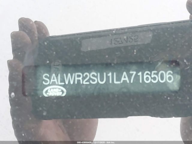 2020 LAND ROVER RANGE ROVER SPORT SALWR2SU1LA716506 Photo 8