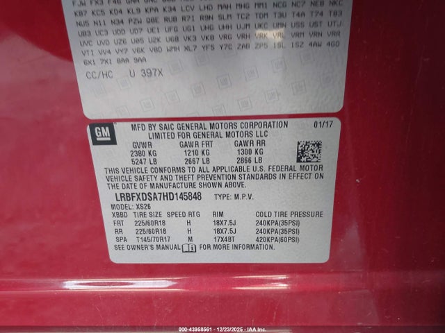 Buick Envision Essence 2017 LRBFXDSA7HD145848 Image 9