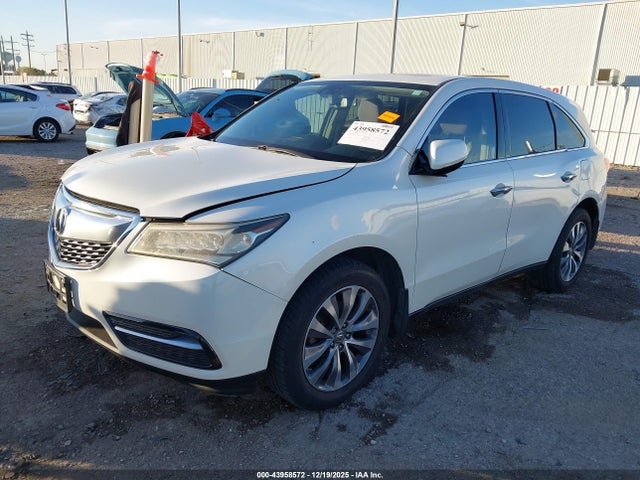 43958572 :رقم المزاد ، 5FRYD3H47FB009433 vin ، 2015 Acura Mdx Technology Package مزاد بيع