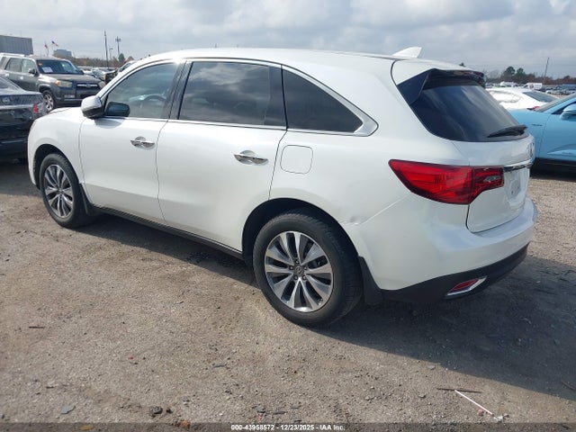 43958572 :رقم المزاد ، 5FRYD3H47FB009433 vin ، 2015 Acura Mdx Technology Package مزاد بيع