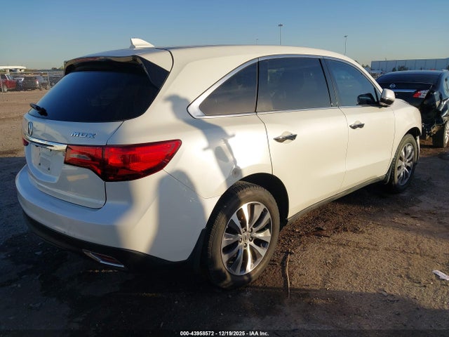 43958572 :رقم المزاد ، 5FRYD3H47FB009433 vin ، 2015 Acura Mdx Technology Package مزاد بيع