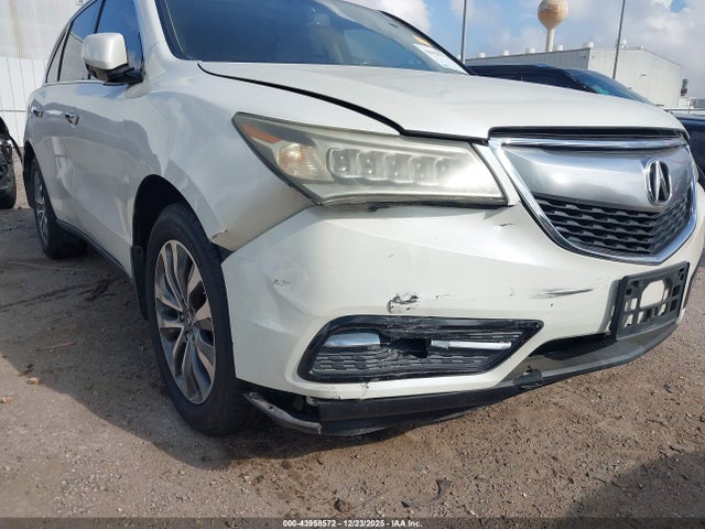 43958572 :رقم المزاد ، 5FRYD3H47FB009433 vin ، 2015 Acura Mdx Technology Package مزاد بيع