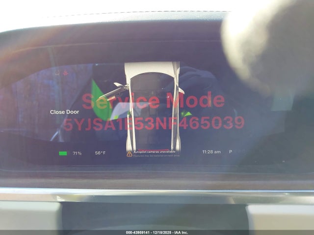 2022 TESLA MODEL S 5YJSA1E53NF465039 Photo 6