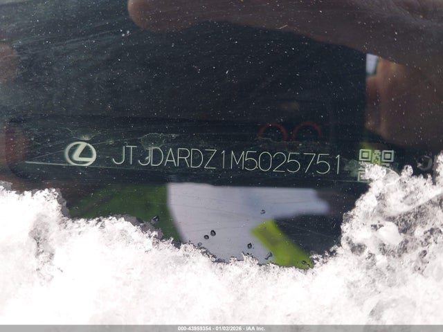 43959354 :رقم المزاد ، JTJDARDZ1M5025751 vin ، 2021 Lexus Nx 300 مزاد بيع