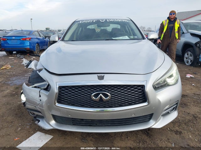 2017 Infiniti Q50 3.0t Premium მანქანა იყიდება აუქციონზე, vin: JN1EV7AR7HM836456, აუქციონის ნომერი: 43959432