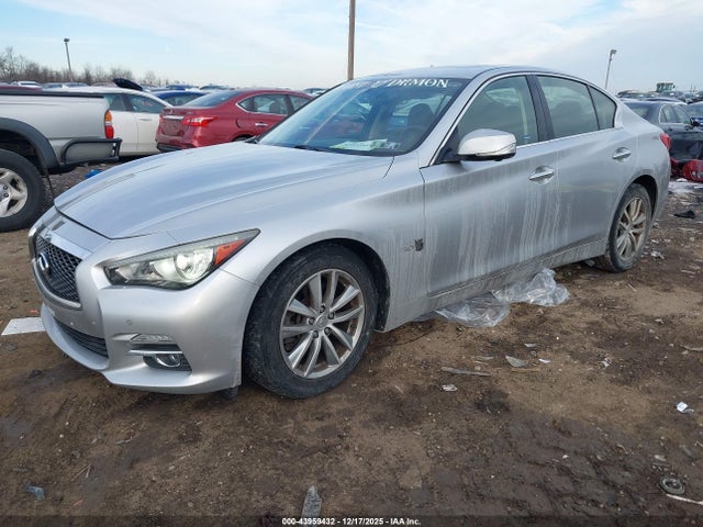 2017 Infiniti Q50 3.0t Premium მანქანა იყიდება აუქციონზე, vin: JN1EV7AR7HM836456, აუქციონის ნომერი: 43959432