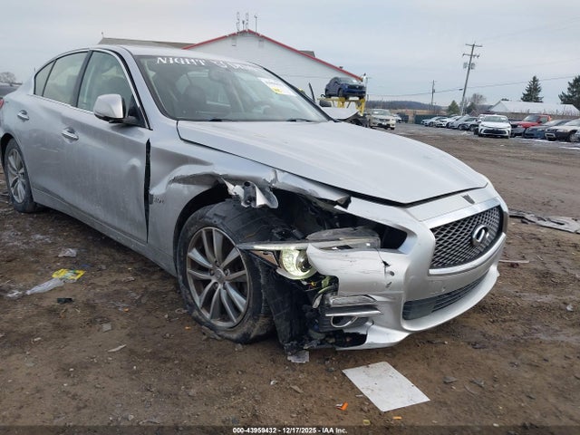 2017 Infiniti Q50 3.0t Premium მანქანა იყიდება აუქციონზე, vin: JN1EV7AR7HM836456, აუქციონის ნომერი: 43959432