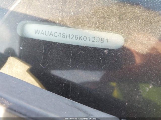 2005 AUDI A4 WAUAC48H25K012981 Photo 8