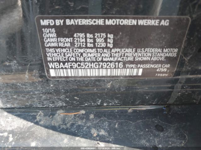 2017 BMW 430I GRAN COUPE WBA4F9C52HG792616 Photo 8