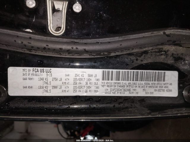 2019 DODGE JOURNEY 3C4PDDBGXKT862006 Photo 8