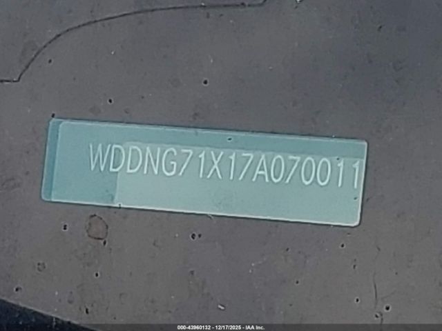 2007 MERCEDES-BENZ S 550 WDDNG71X17A070011 Photo 8