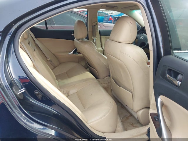 Aukcja sprzedaży 2006 Lexus Is 250, vin: JTHBK262262020527, numer aukcji: 43960227