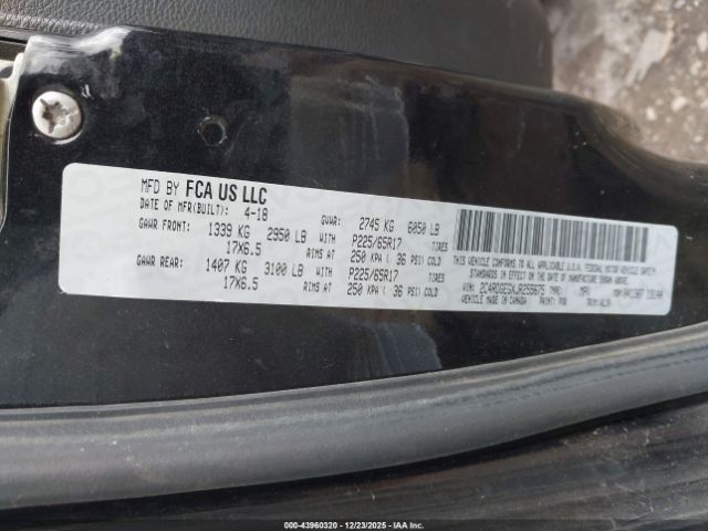 2018 DODGE GRAND CARAVAN 2C4RDGEGXJR255675 Photo 8