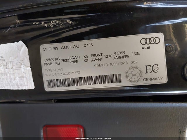 2019 AUDI A7 WAUV2AF23KN019272 Photo 8