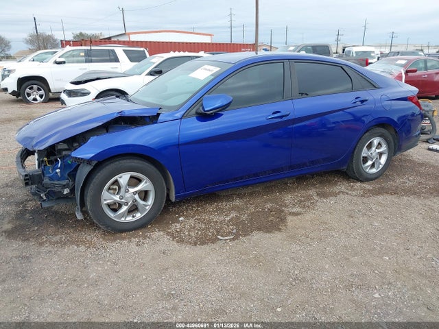 2021 Hyundai Elantra Se მანქანა იყიდება აუქციონზე, vin: KMHLL4AG5MU198317, აუქციონის ნომერი: 43960681