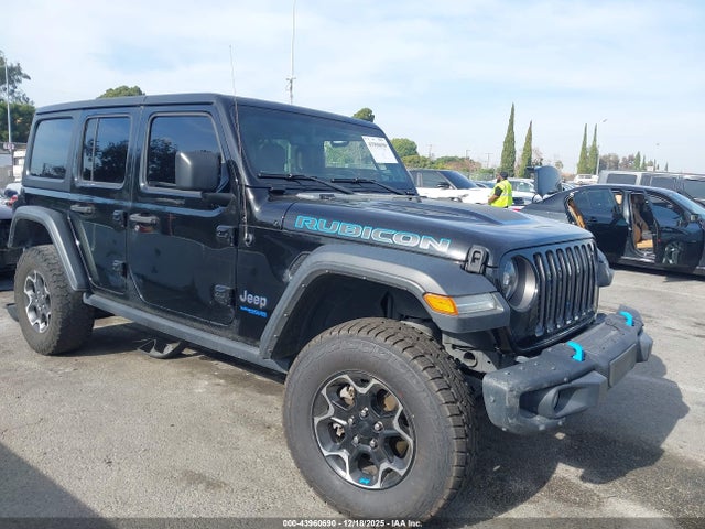 Продаж на аукціоні авто 2022 Jeep Wrangler 4xe Unlimited Rubicon 4x4, vin: 1C4JJXR62NW101689, номер лоту: 43960690