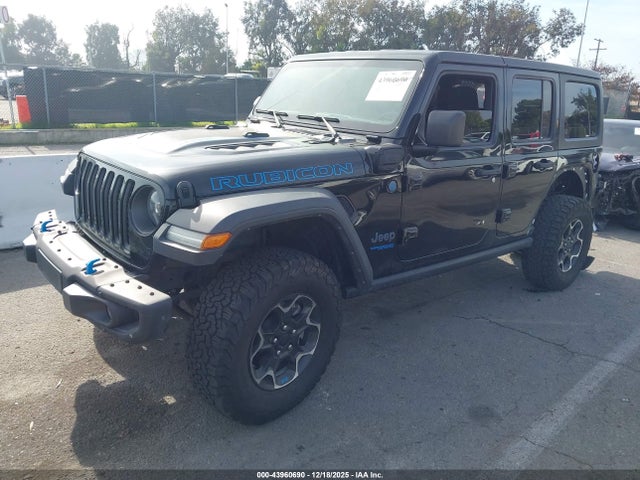 Продаж на аукціоні авто 2022 Jeep Wrangler 4xe Unlimited Rubicon 4x4, vin: 1C4JJXR62NW101689, номер лоту: 43960690