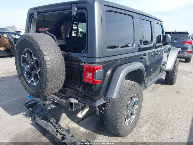 Продаж на аукціоні авто 2022 Jeep Wrangler 4xe Unlimited Rubicon 4x4, vin: 1C4JJXR62NW101689, номер лоту: 43960690
