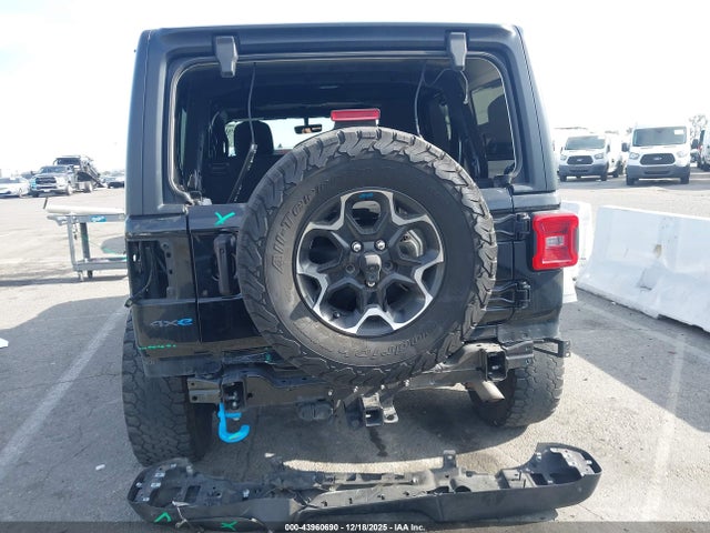Продаж на аукціоні авто 2022 Jeep Wrangler 4xe Unlimited Rubicon 4x4, vin: 1C4JJXR62NW101689, номер лоту: 43960690