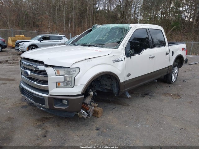 43960826 :رقم المزاد ، 1FTEW1EF7GFA59044 vin ، 2016 Ford F-150 King Ranch مزاد بيع