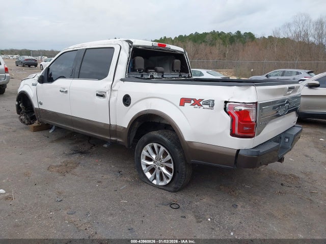43960826 :رقم المزاد ، 1FTEW1EF7GFA59044 vin ، 2016 Ford F-150 King Ranch مزاد بيع