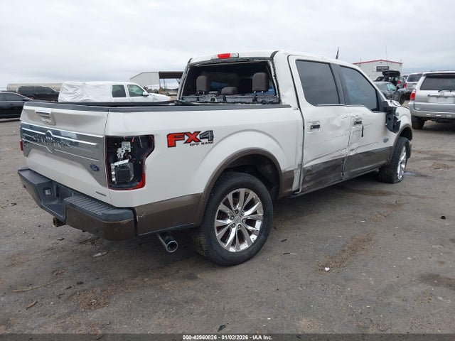 43960826 :رقم المزاد ، 1FTEW1EF7GFA59044 vin ، 2016 Ford F-150 King Ranch مزاد بيع