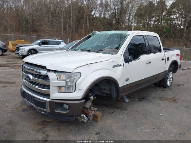 43960826 :رقم المزاد ، 1FTEW1EF7GFA59044 vin ، 2016 Ford F-150 King Ranch مزاد بيع