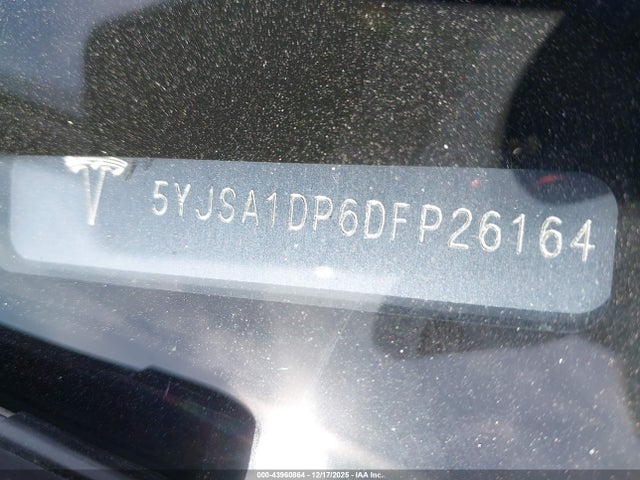 2013 TESLA MODEL S 5YJSA1DP6DFP26164 Photo 8