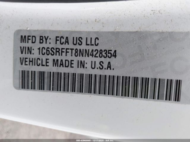 2022 RAM 1500 1C6SRFFT8NN428354 Photo 8