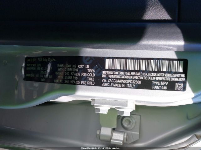 2016 JEEP RENEGADE ZACCJAAW0GPD32866 Photo 8