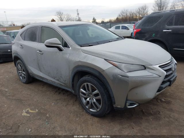 2016 LEXUS NX 200T JTJYARBZ2G2044318