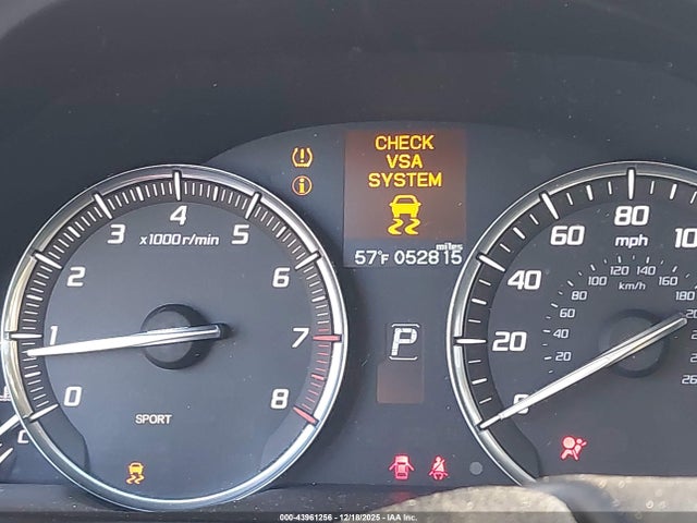 43961256 :رقم المزاد ، 19UUB1F37GA007004 vin ، 2016 Acura Tlx مزاد بيع