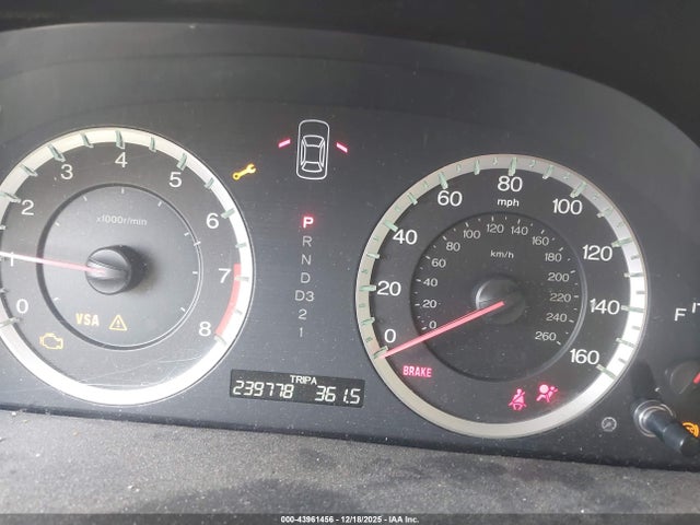 43961456 :رقم المزاد ، 1HGCP36819A011119 vin ، 2009 Honda Accord 3.5 Ex-l مزاد بيع